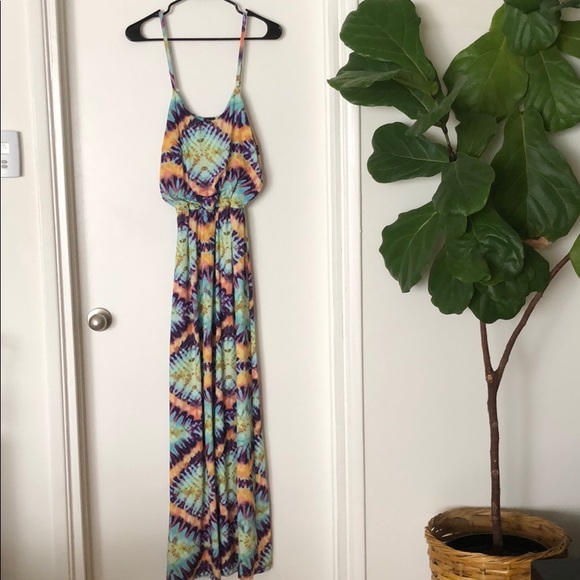 Tie-dye maxi dress - Picture 1 of 2